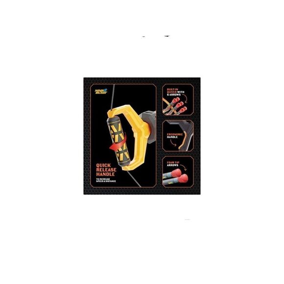 Ninja Blast Power Pull Archery Mega Bow and Arrow Set For Kids 6+    - Picture 8 of 11